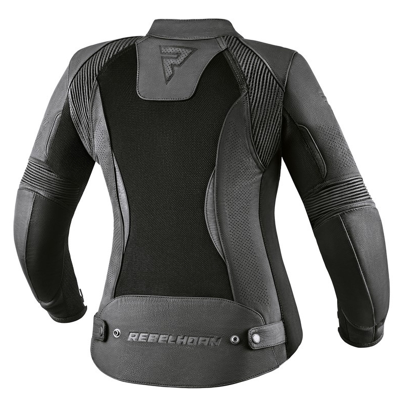 Jacheta de motociclete Rebelhorn Rocket Black pentru femei lichidare