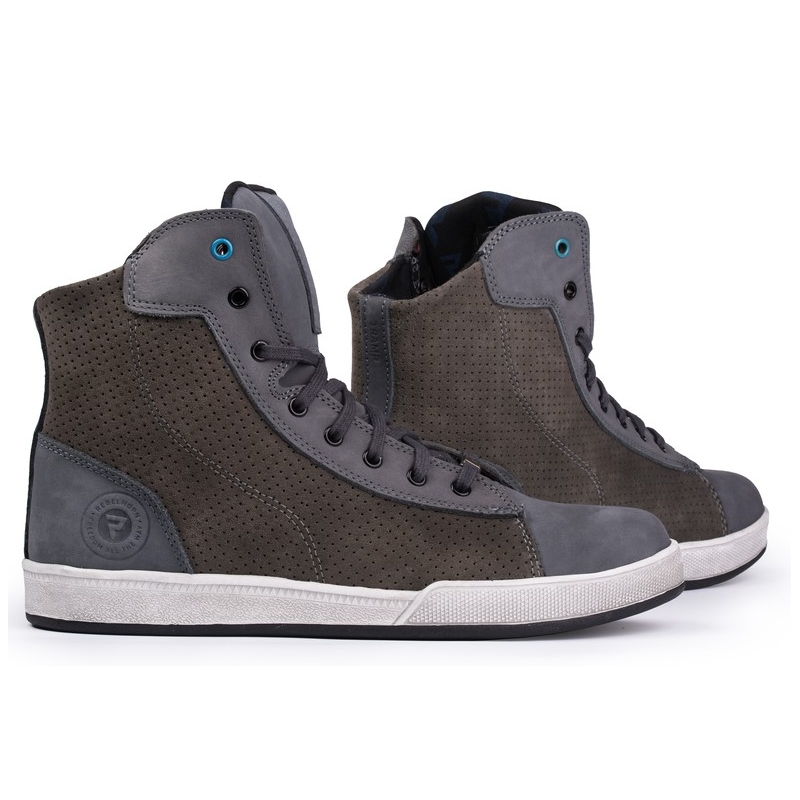 Cizme de motocicletă Rebelhorn Tramp Grey