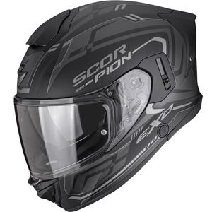 Cască integrală pentru motocicletă Scorpion EXO-530 Air Slope, negru mat-argintiu