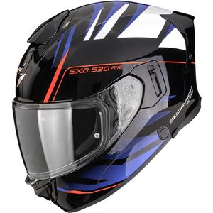 Cască integrală pentru motocicletă Scorpion EXO-530 Air Tigris negru-albastru-alb