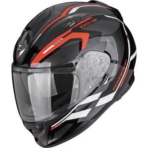 Cască integrală pentru motocicletă Scorpion EXO-491 KRYPTA negru-roșu-alb