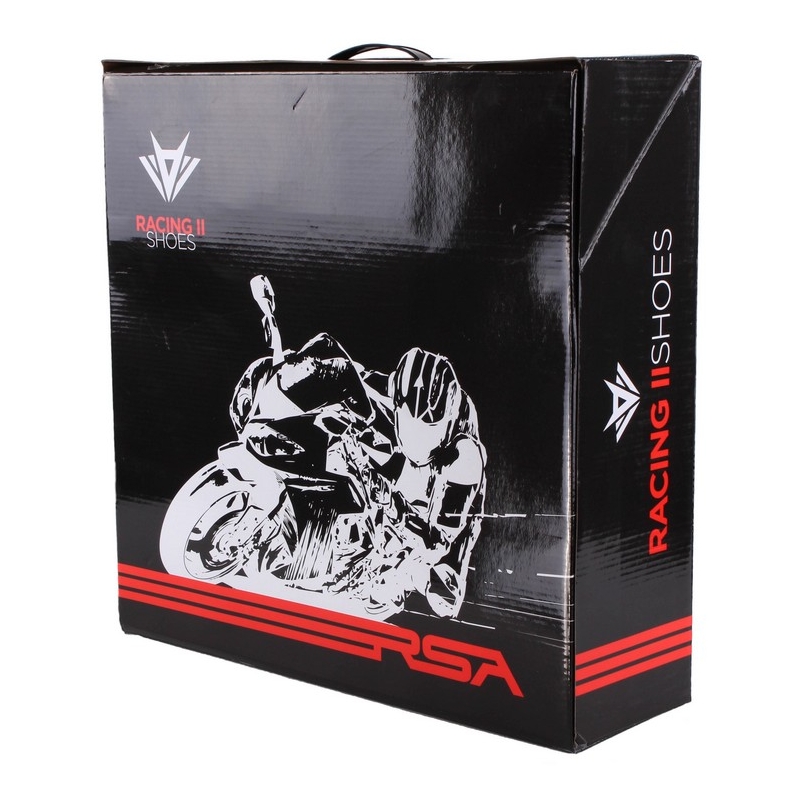 Moto pantofi RSA Racing II negru lichidare