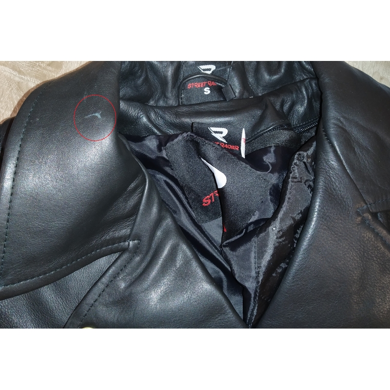 Geacă moto asimetrică pentru femei Street Racer Amber - calitate II