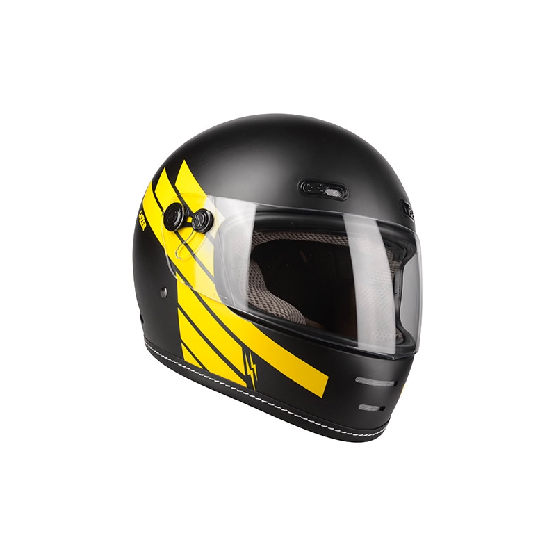 Cască integrală pentru motociclete Lazer Oroshi Step negru-galben