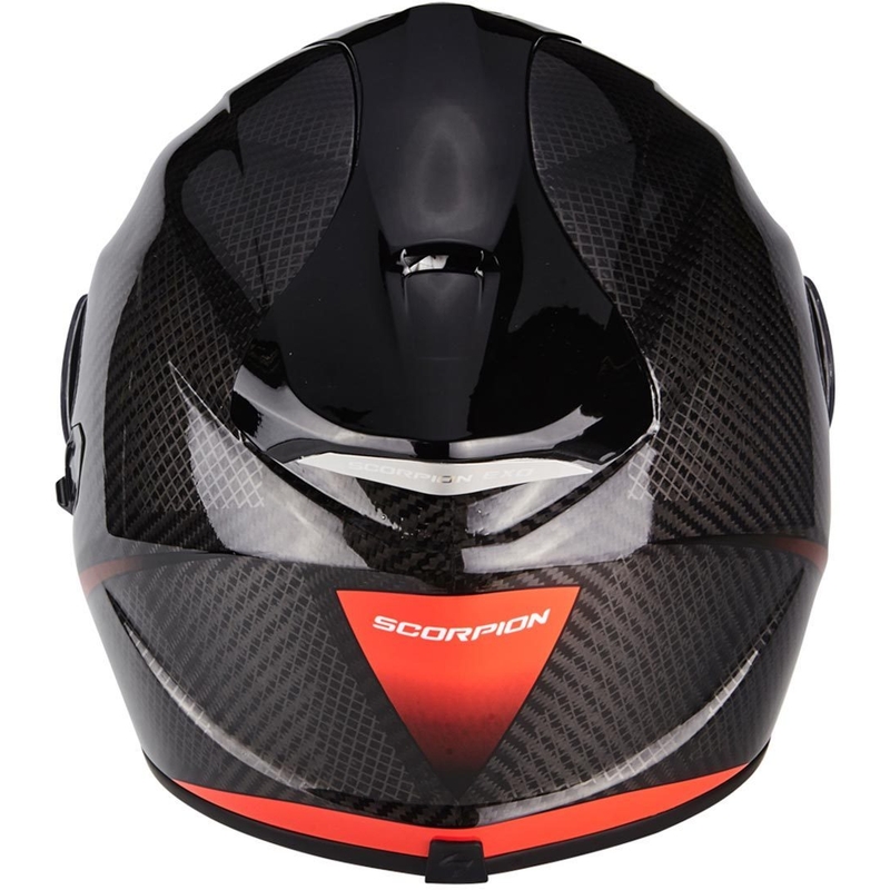 Cască integrală pentru motociclete Scorpion Exo-1400 Air Carbon roșu