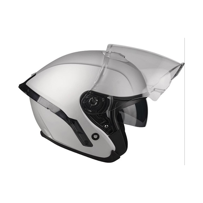 Lazer Tango S Z-Line cască de motocicletă deschisă argintiu mat