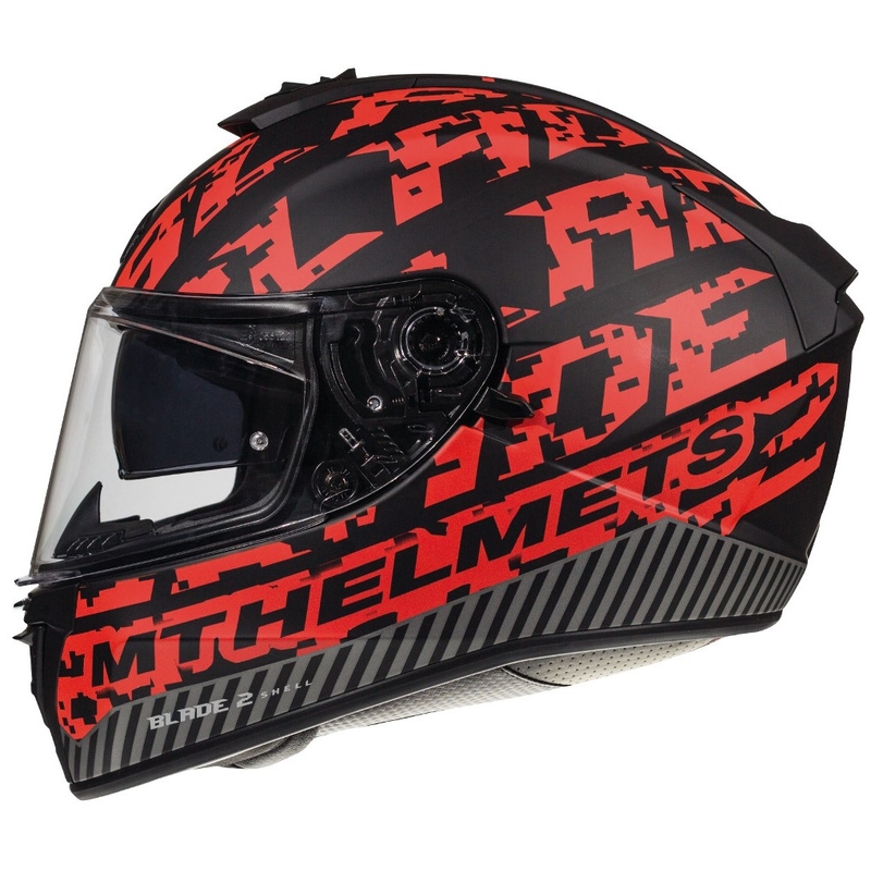 Cască de motocicletă integrală MT Blade 2 SV Check Black/Red