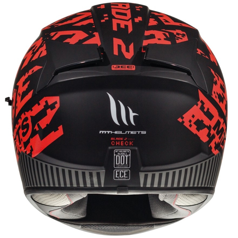 Cască de motocicletă integrală MT Blade 2 SV Check Black/Red