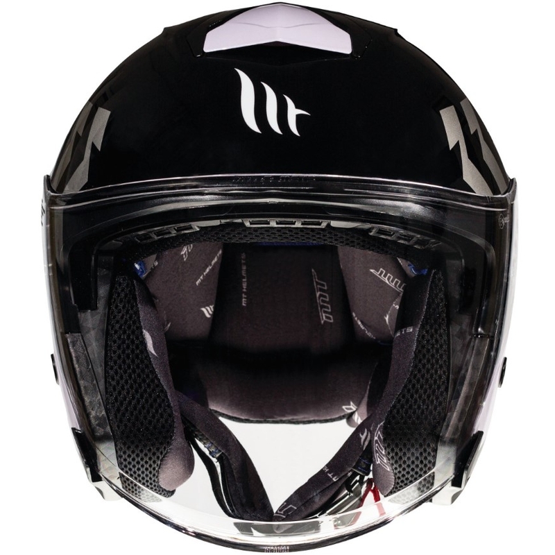 Cască de motocicletă deschisă MT Thunder 3 SV Venus negru-gri-alb-negru lichidare