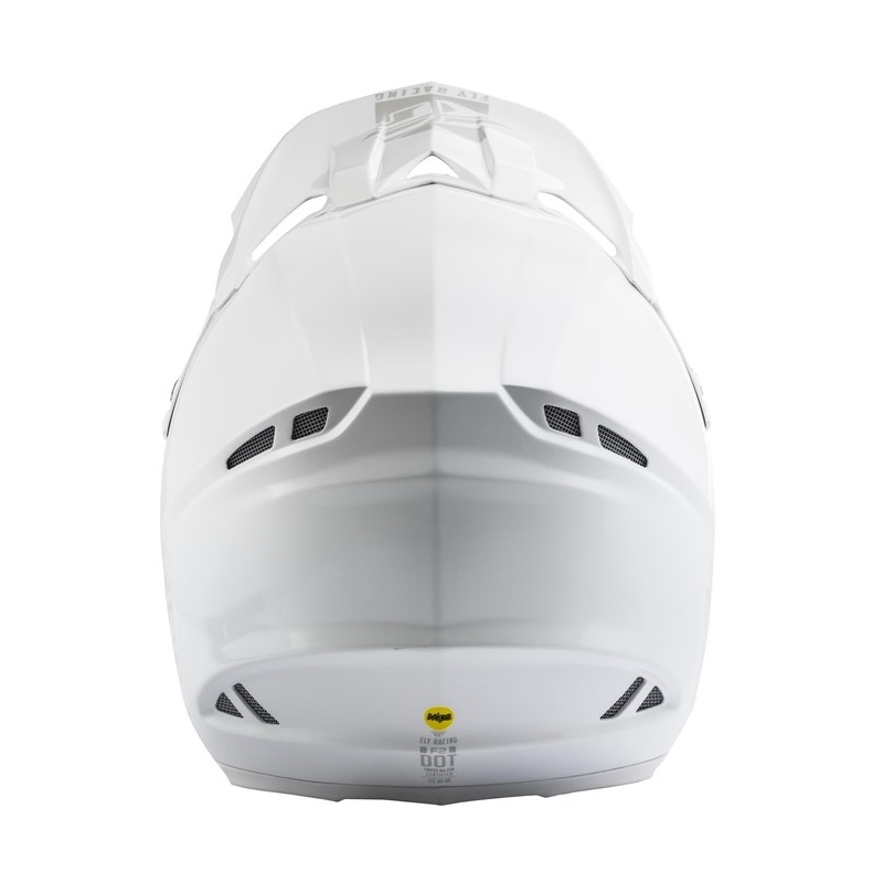 Cască de motocros FLY Racing F2 Carbon Solid white
