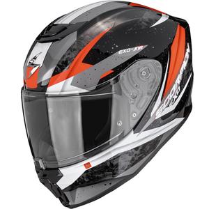 Cască de motocicletă Scorpion EXO-JNR Air Tako pentru copii, negru-roșu