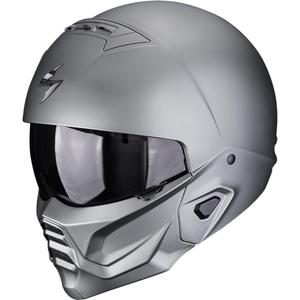 Cască modulară pentru motocicletă Scorpion EXO-COMBAT II, gri titan mat solid