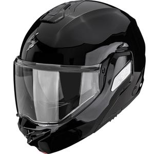 Cască de motocicletă Scorpion EXO-TECH II Solid, flip-up, neagră