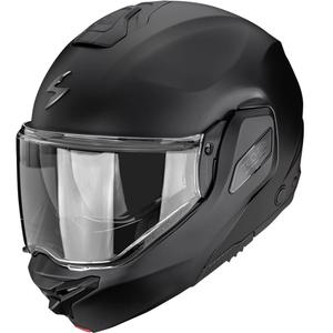 Cască de motocicletă Scorpion EXO-TECH II Solid, flip-up, neagră mată