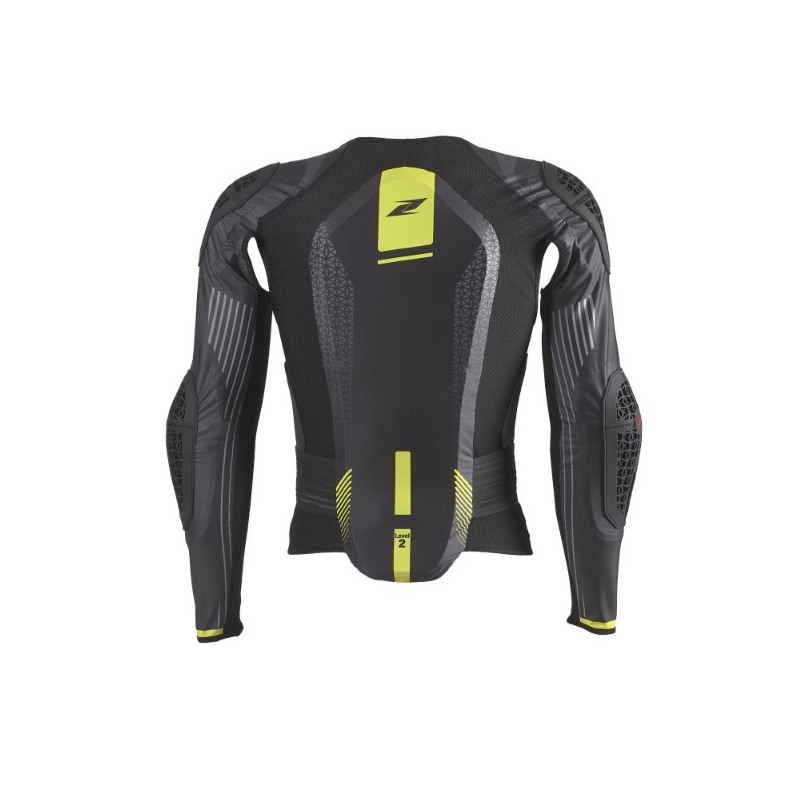 Protecție de corp Zandona Netcube X6 negru-fluo galben 160-169 cm lichidare