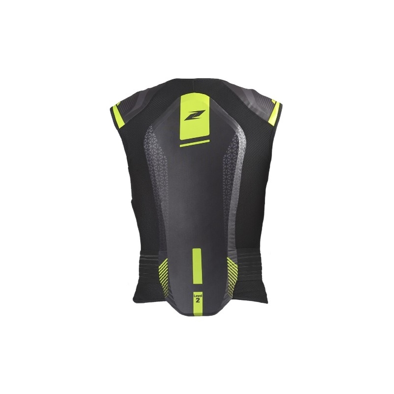 Vestă Zandona Netcube X8 negru-fluo galben 180-189 cm