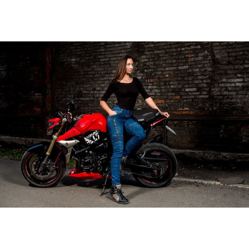 Blugi pentru femei Street Racer Basic albaștri lichidare