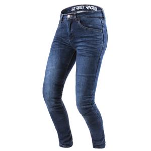 Blugi moto pentru femei Street Racer Daily albaștri lichidare