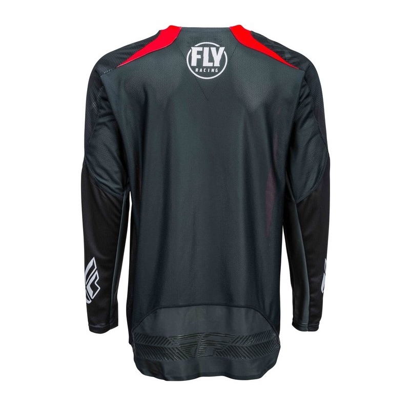 Tricou motocross FLY Racing Evolution roșu-negru