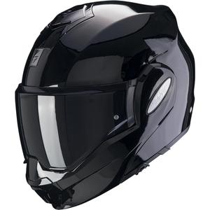 Cască de motocicletă Scorpion EXO-TECH Lite Solid, flip-up, neagră