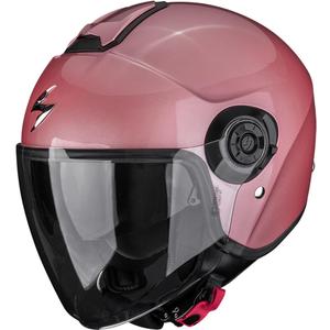 Cască de motocicletă Scorpion EXO-CITY II Solid, model deschis, roz metalic