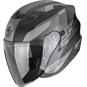 Cască Motocicletă Scorpion EXO-230 Comics Negru Mat-Argintiu