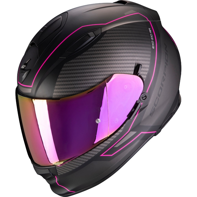 Cască integrală Scorpion EXO-510 Air Frame negru-roz