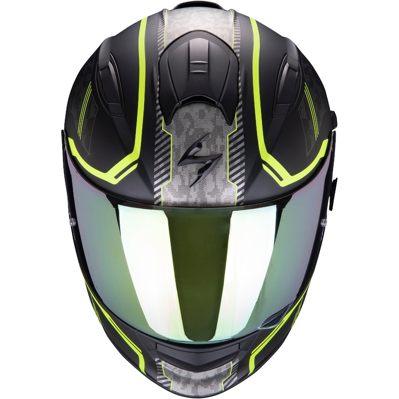 Cască integrală Scorpion EXO-510 Air Occulta negru-fluo galben