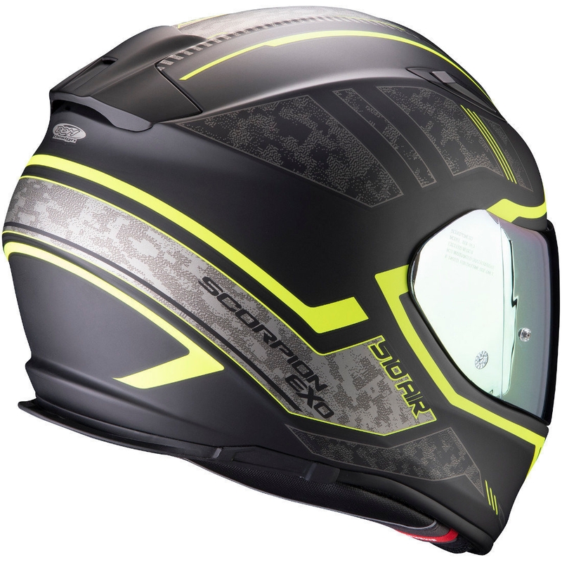 Cască integrală Scorpion EXO-510 Air Occulta negru-fluo galben