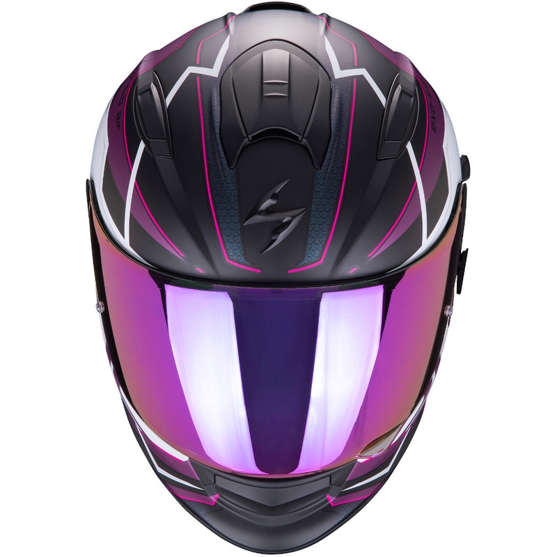 Cască integrală Scorpion EXO-510 Air Balt negru-alb-roz
