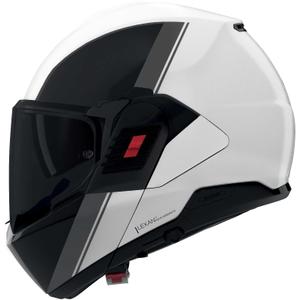 Cască de motocicletă pliabilă Nolan N120-1 Verniciatura Speciale 356 lucios perlat-negru-gri
