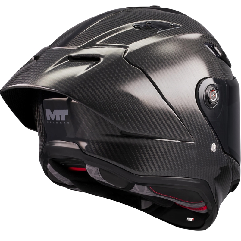 Cască integrală pentru motocicletă MT KRE 2 PLUS Pure A1 neagră