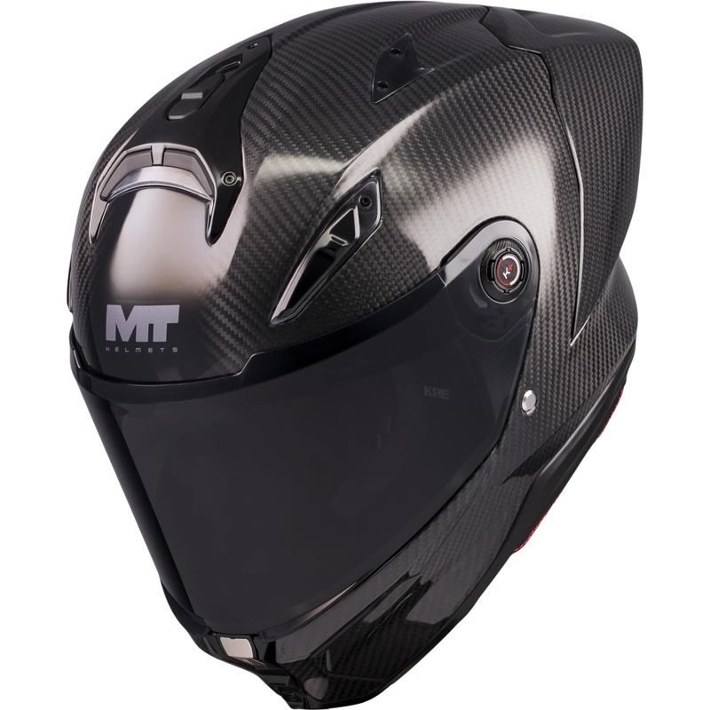 Cască integrală pentru motocicletă MT KRE 2 PLUS Pure A1 neagră