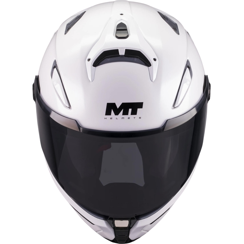 Cască integrală pentru motocicletă MT KRE 2 Pure A0 albă