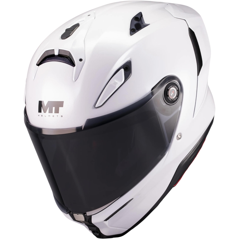 Cască integrală pentru motocicletă MT KRE 2 Pure A0 albă