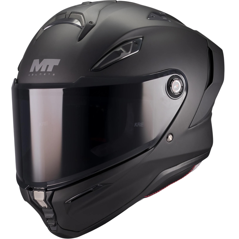 Cască integrală pentru motocicletă MT KRE 2 Pure A1 negru mat