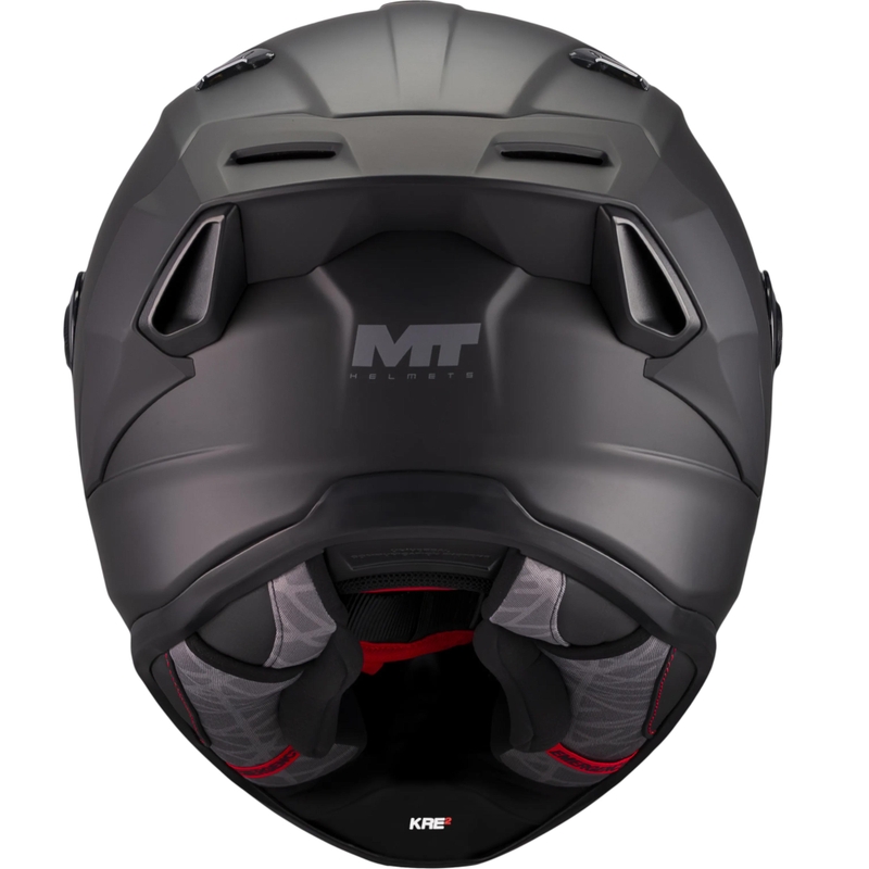 Cască integrală pentru motocicletă MT KRE 2 Pure A1 negru mat