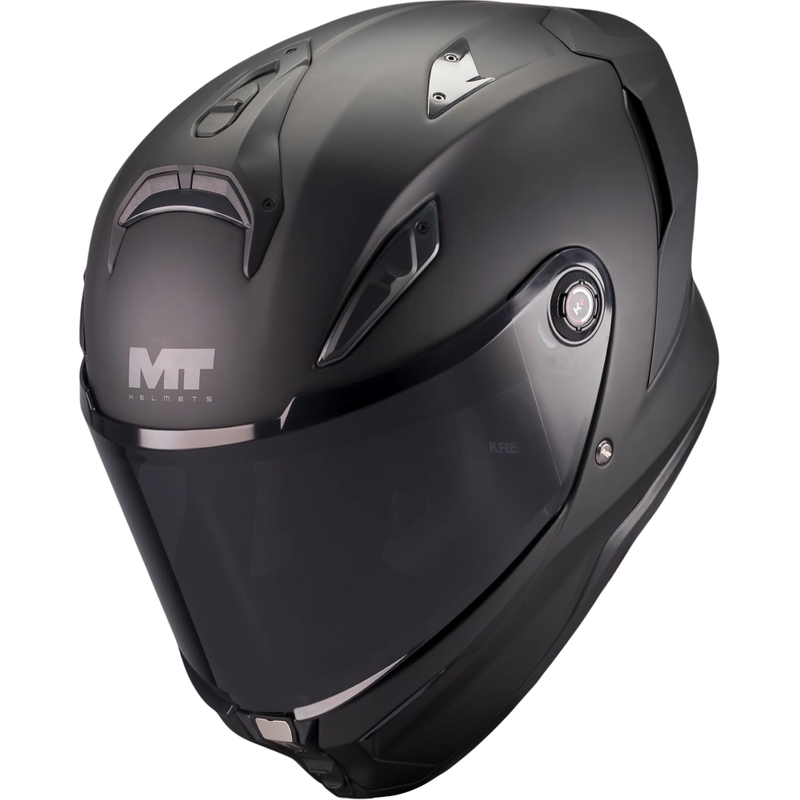 Cască integrală pentru motocicletă MT KRE 2 Pure A1 negru mat