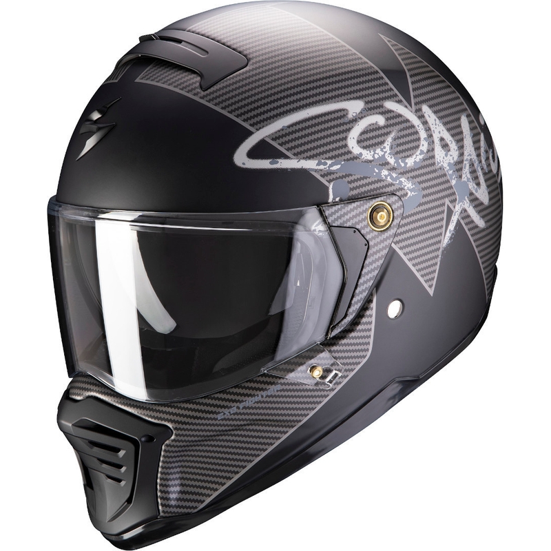 Cască integrală Scorpion EXO-HX1 Tactic negru-argintiu