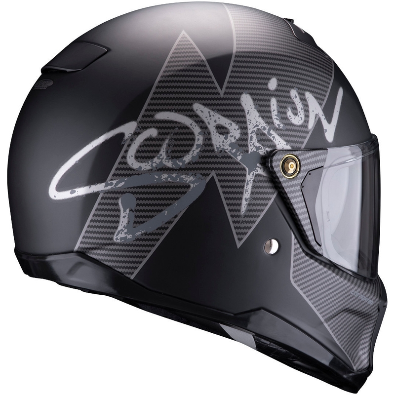 Cască integrală Scorpion EXO-HX1 Tactic negru-argintiu