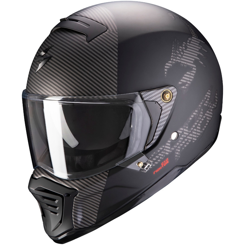 Cască integrală Scorpion EXO-HX1 Hostium negru-argintiu
