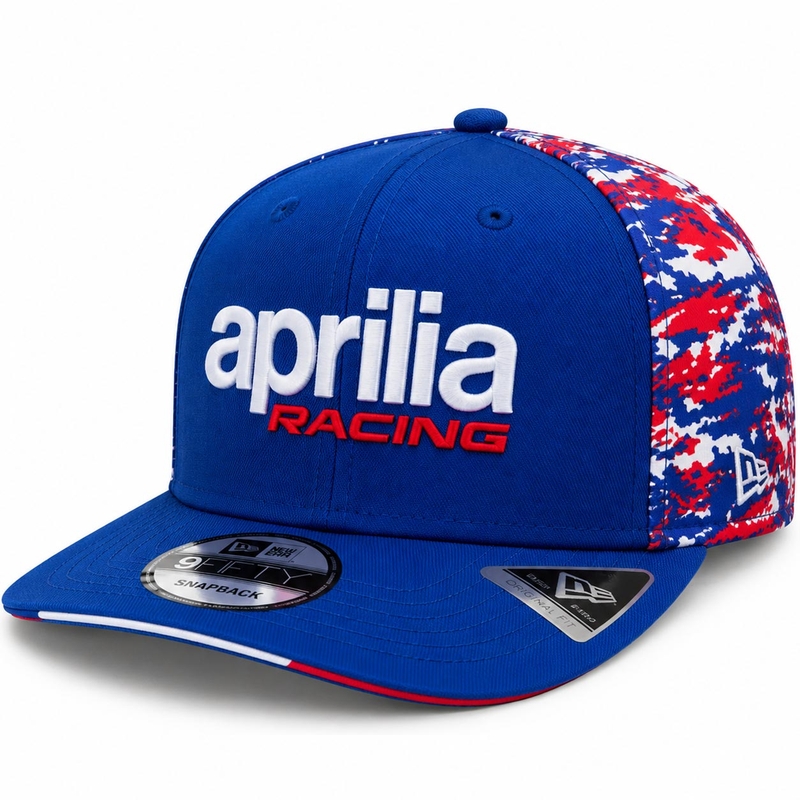 Șapcă Aprilia Racing x New Era Ediția Le Mans albastră