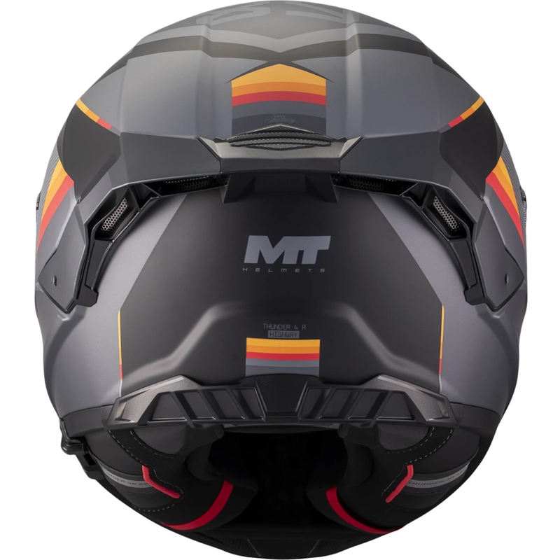 Cască integrală pentru motocicletă MT Thunder 4 R SV Highway B5 gri mat-negru