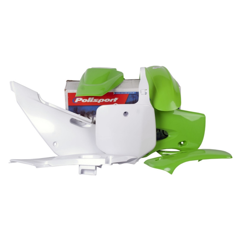 Kit plastice POLISPORT OEM Color pentru KAWASAKI KLX 110 (R) 2002-2009