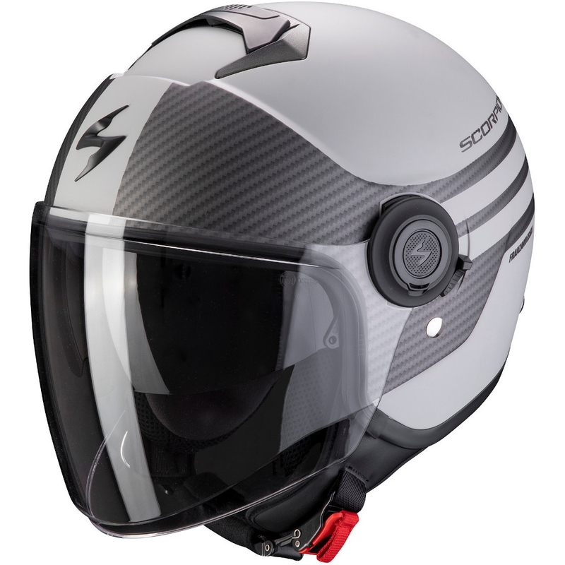 Cască deschisă Scorpion EXO-CITY Moda gri-negru lichidare