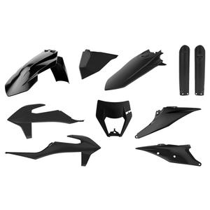 Kit plastice POLISPORT 91017 Negru
