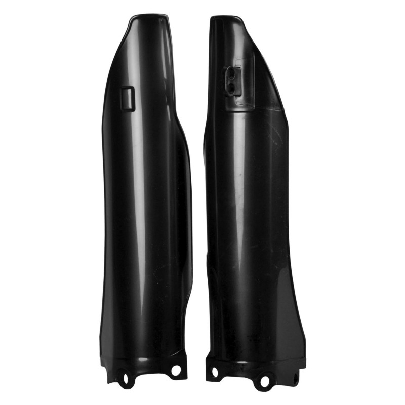 Fork guards POLISPORT (pereche) Negru pentru KAWASAKI KX 250 (F) 4T 2006-2008, KAWASAKI KX 450 (F) 2005-2008
