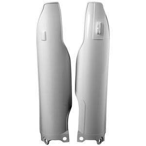 Fork guards POLISPORT 8351200001 (pereche) Alb pentru KAWASAKI KX 250 (F) 4T 2006-2008, KAWASAKI KX 450 (F) 2005-2008