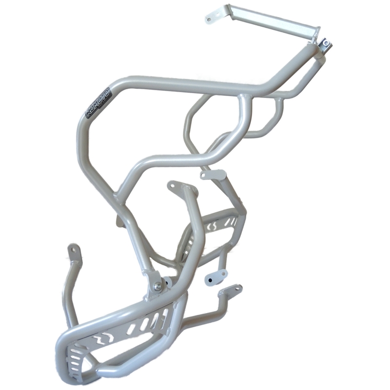 Engine guards RDMOTO argintiu upper + lower