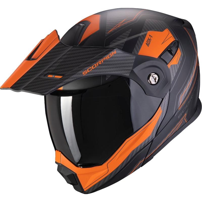 Cască de enduro Scorpion ADX-1 Tucson negru-portocaliu lichidare